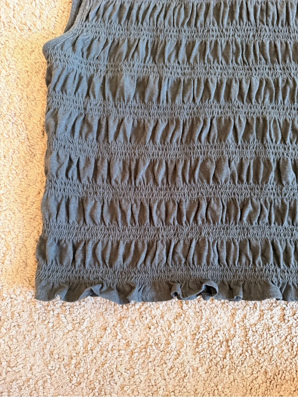 Madewell Smocked Tank Top - Picture 4 of 4
